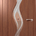 Щитовые эконом двери покрытые экошпоном